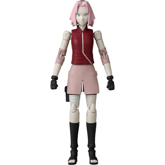 Bandai Naruto Shippuden Anime Heroes Haruno Sakura - 6.5" Action Figure NIB - Picture 2 of 7